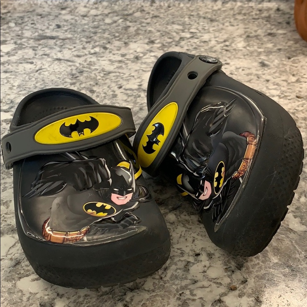 Batman Crocs 12c